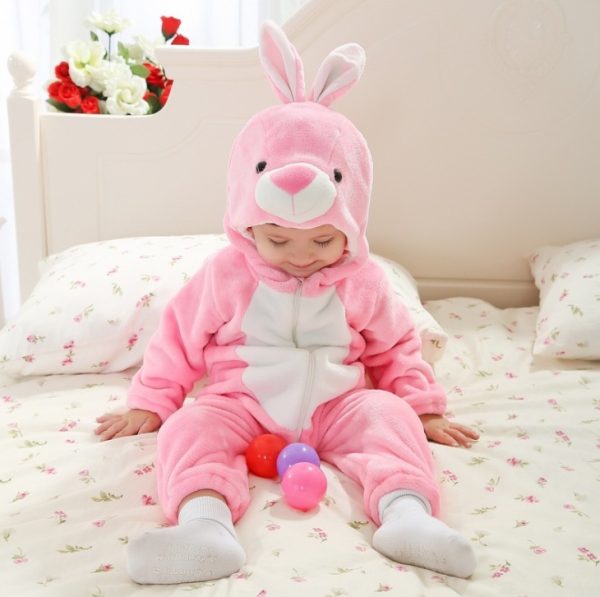 Baby onesies spring and autumn animal styling robes boys and girls climbing clothes - Image 4