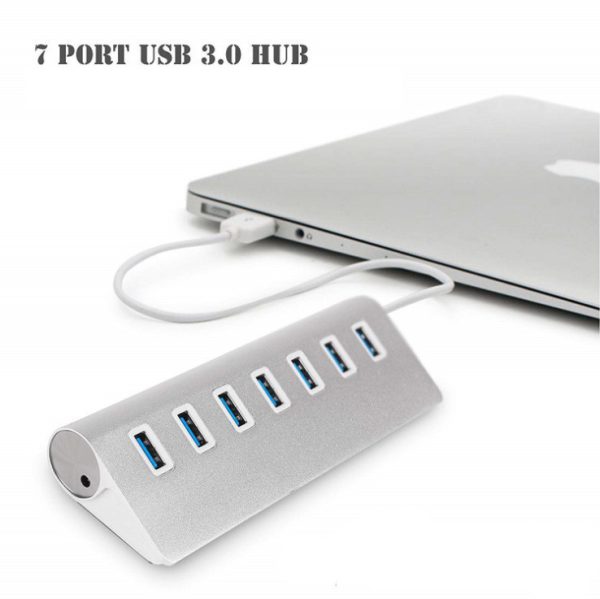 USB30 Seven-port Hub Mobile Phone Charging Aluminum Alloy Material - Image 10