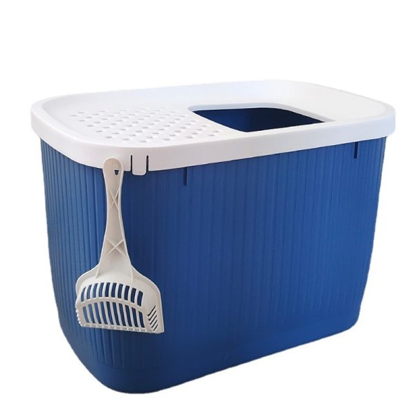 Pet Litter Box Fully Enclosed Top-in Oversized - Image 8