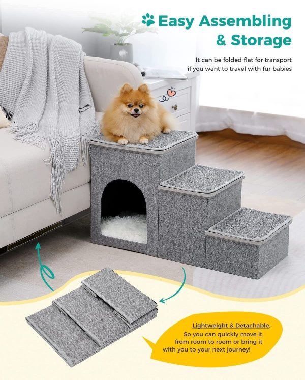 Pet Ladder Dogs And Cats Step Foldable - Image 7