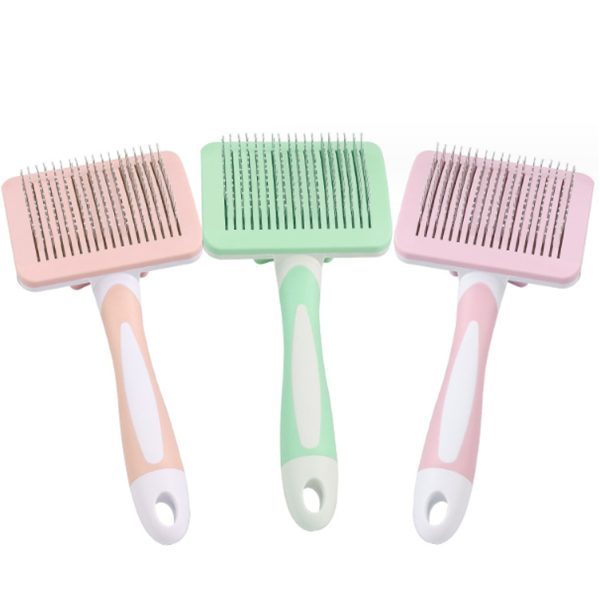 Pet Self Cleaning Slicker Brush Pet Hair Brush Dog Brush  Cat Brush For Shedding Hair Pet Hair Removal Tool Safe Massage Comb For Long  Middle-long, Short Hair - Image 9