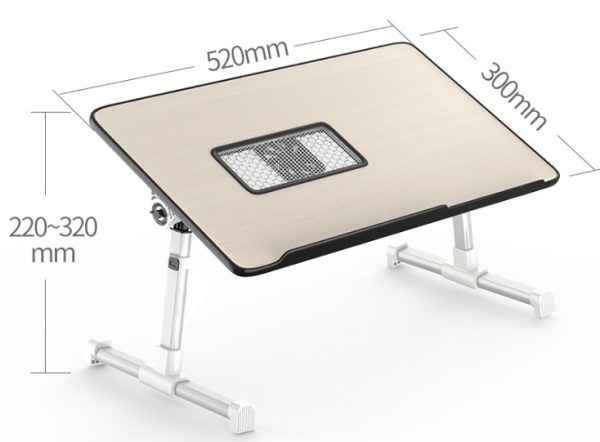 Adjustable Laptop Desk Stand Foldable Notebook Laptop Bed Table Can be Lifted Standing - Image 6