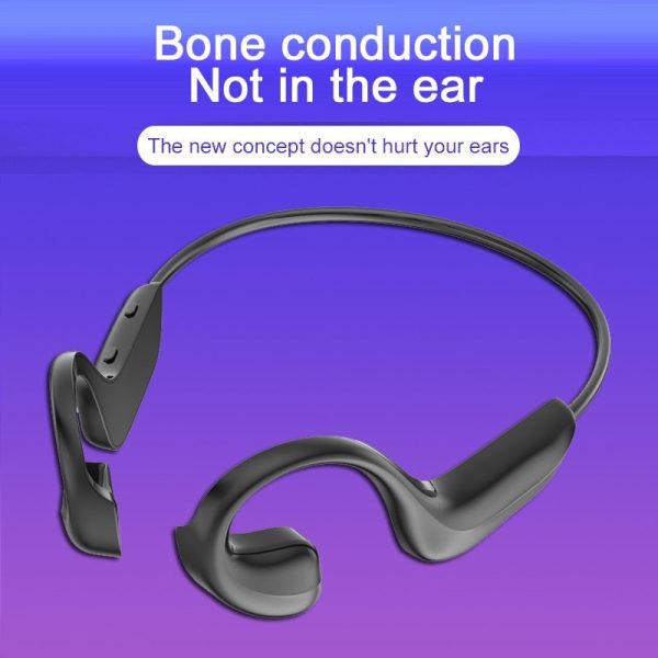 Bone Conduction Bluetooth Headset Wireless Lug Type Sport Waterproof - Image 3