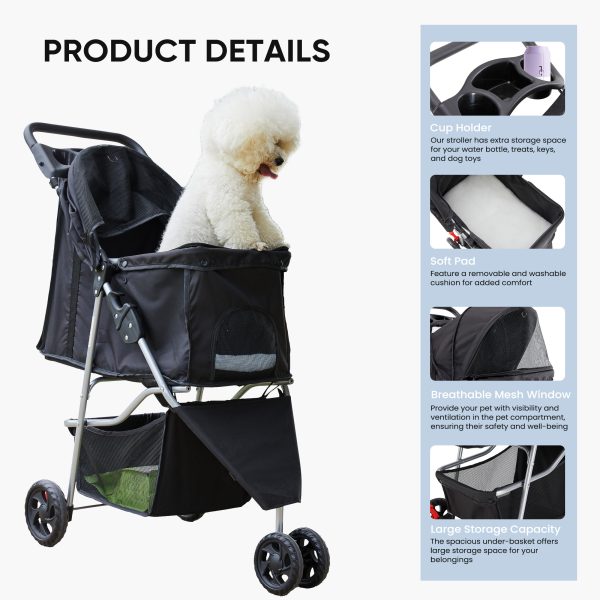 Cat And Dog Pet Cart - Image 6