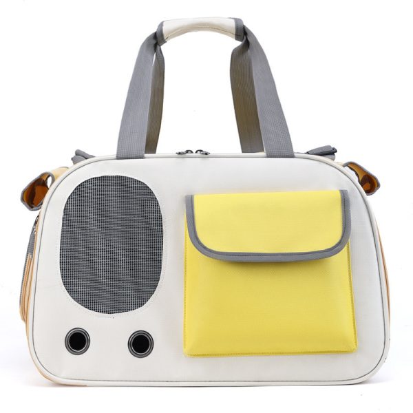 Portable Large Capacity Foldable Single Shoulder Pet Bag - Image 6