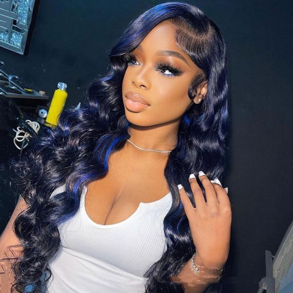 Highlight Body Wave Human Hair Lace Front Wig - Image 3