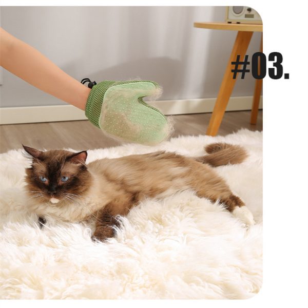 Comb 2-in-1 Floating Hair Removal Pet Gloves Pet Supplies Dog Cat Hair Remove - Image 7