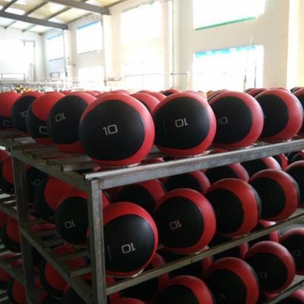 Gym tool training fitness body building rubber ball - Image 2