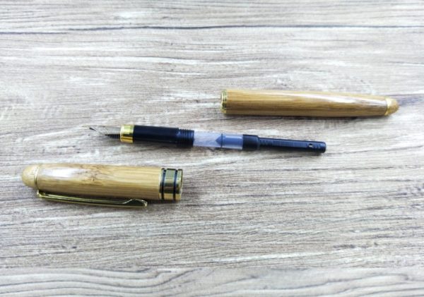 Bamboo Pen Bamboo Pen Pen Ball Pen Lettering Customer Gift Hard Pen Neutral Bamboo Pen - Image 5