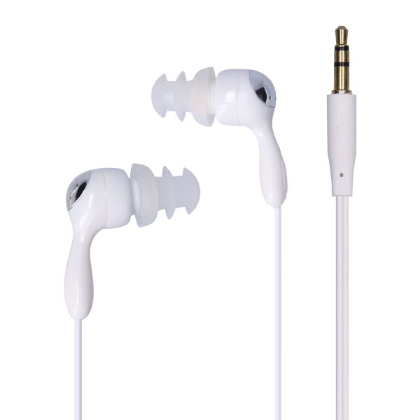 Waterproof Headphones In Ear Style Bone Conduction Headphones with Replace Earplugs for Swimming Running SurfingWhite - Image 10