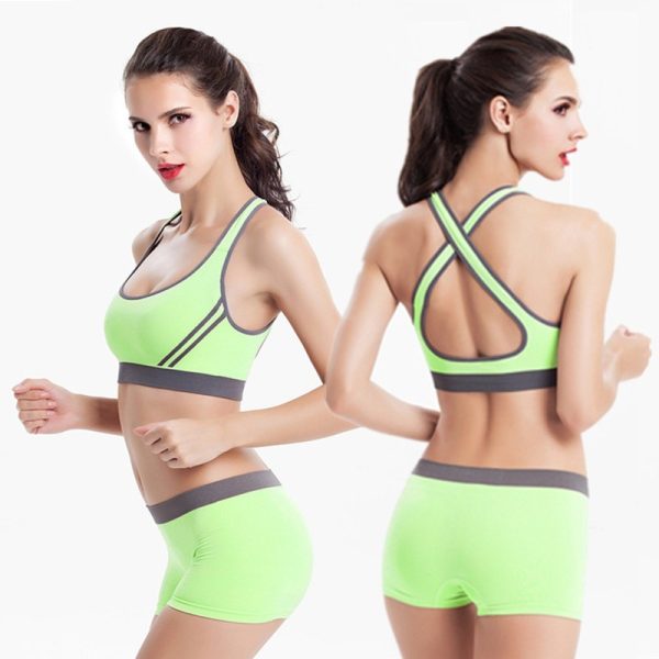 Women's Shockproof Sport bra Suits - Image 2