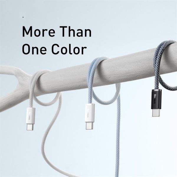 Suitable For Mobile Phone Tablet QC PD Fast Charge Transmission Braided Cable 100W - Image 4