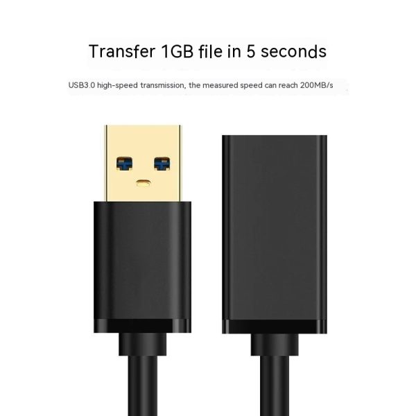 Usb Extension Male To Female Data Cable - Image 6