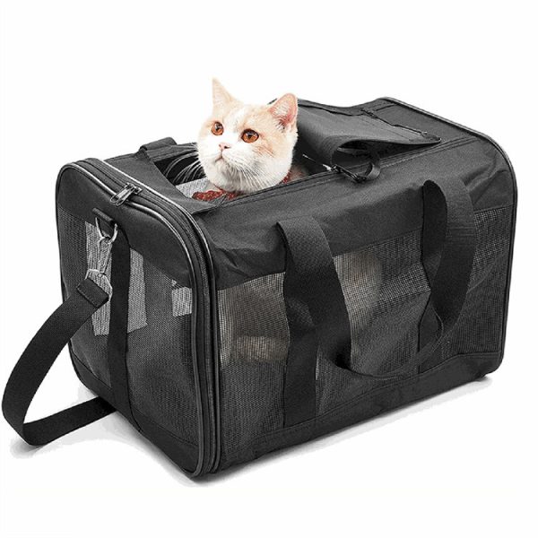 Dog Cat Carriers Bags Car Portable Transport Pet Bag Cage Portable Pet Foldable Outgoing Travel Breathable Pets Handbag - Image 6