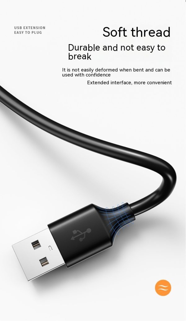 Usb Extension Male To Female Data Cable - Image 9