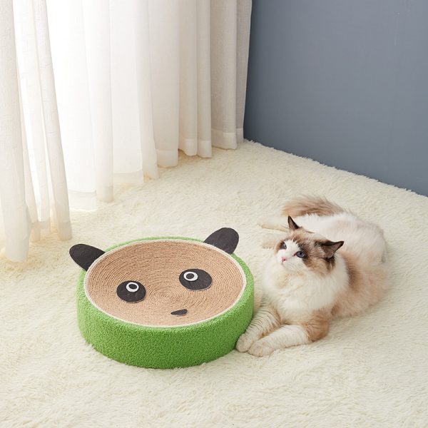 Cat Scratch Board Big Cat Toy Corrugated Cat Paper Bowl With Cardboard Bowl Grinding Claw Cat Sleeping Bed - Image 3