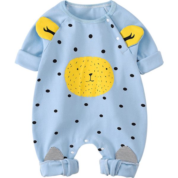 Baby jumpsuit spring and autumn infant romper - Image 2