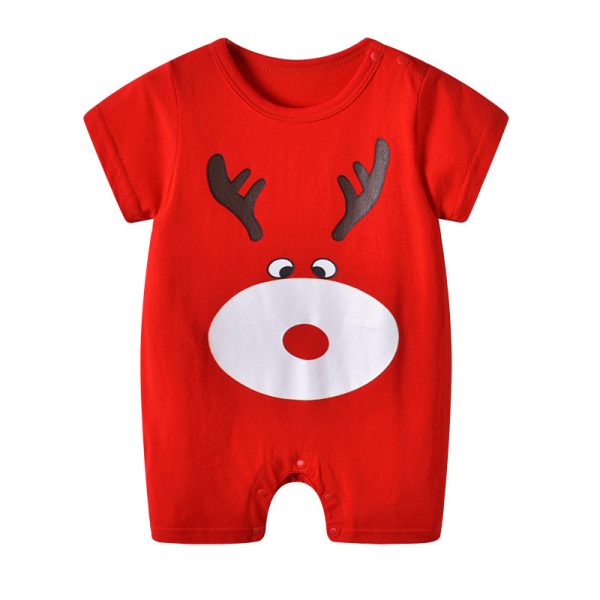 Baby one-piece clothes summer cotton - Image 6