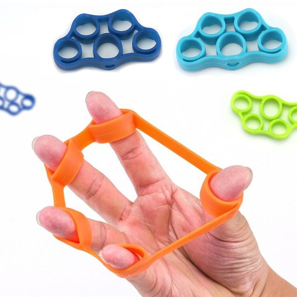 Silicone tubing fingers Finger trainer Pull ring finger mouse - Image 4