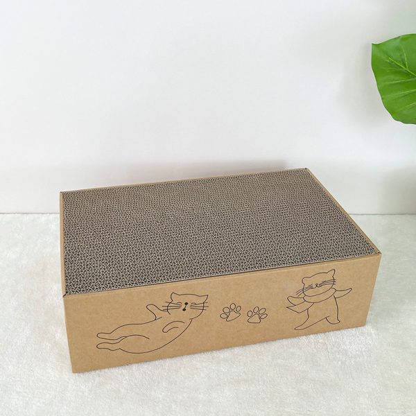 Paper Box Scratch Board Corrugated Paper Pet Toy - Image 4