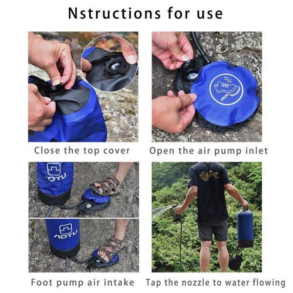 Portable shower bag - Image 4