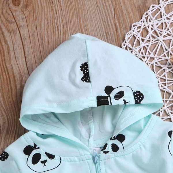 Long sleeve panda print Jumpsuit - Image 4