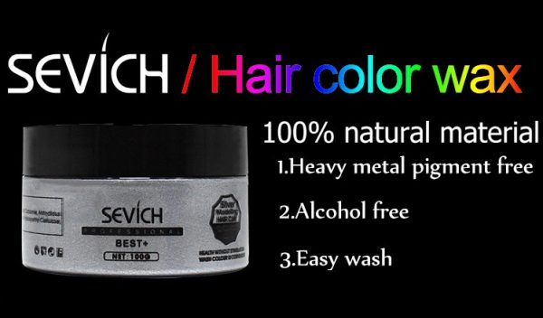 Disposable Hair Cream Colored Hair Wax - Image 2