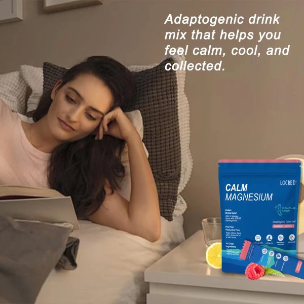 Adaptogenic Drink Mix For Calm, Stress Relief Magnesium Electrolyte Powder - Image 6