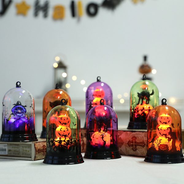 Halloween witch black cat led lights - Image 5