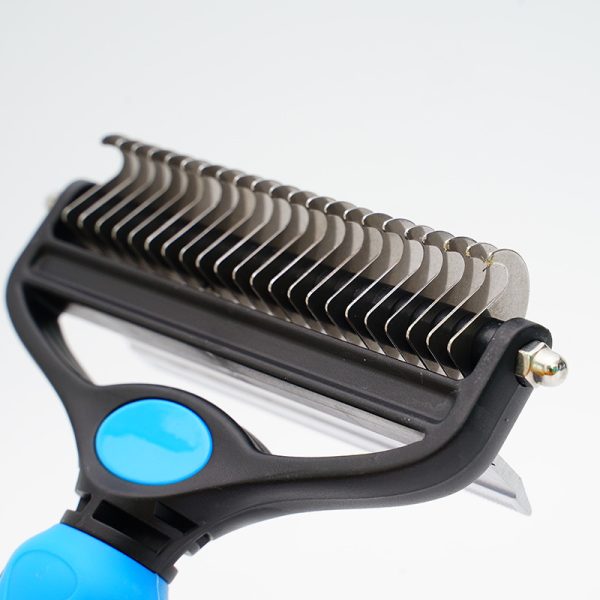 Pet Hair Unknotting Comb Thin Comb Two-in-one Beauty Products - Image 3