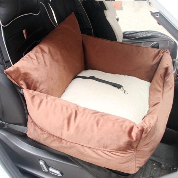 Teddy Car Mat Pet Safety Seat Cushion - Image 3