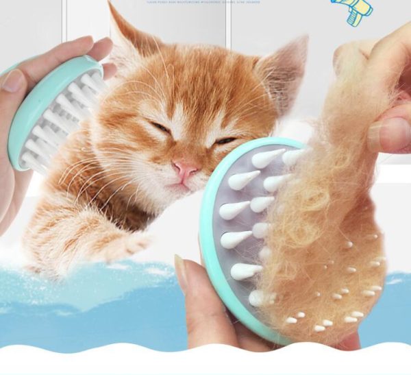 Massage Bath Brush Comfortable Pet Brush Grooming Dog PuppyWashing Cleaning Bath Brush Comb Dog Massage Shower