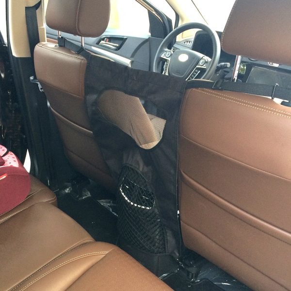 Pet car supplies Car rear seat pet guardrail Car pet isolation protection Dog car block - Image 2