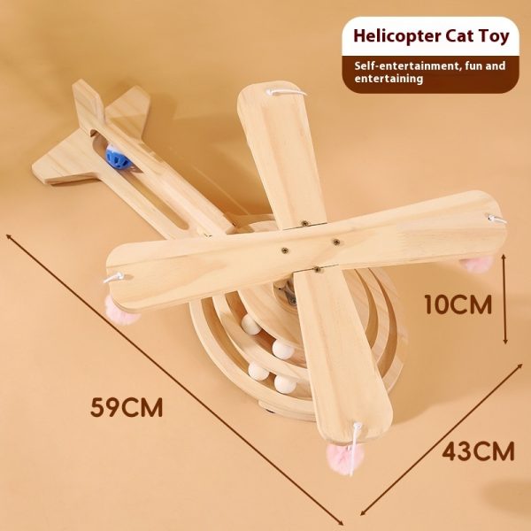 Cat Scratch Board Toy Turntable Cat Teasing Ball Self-Hi Relieving Stuffy-shaped Baby Cat Suit Pet Supplies - Image 7