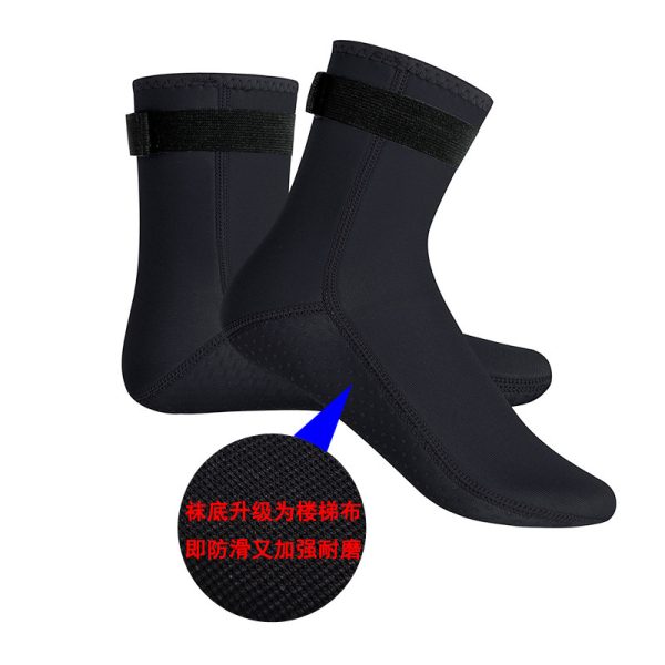 Diving Socks5mm Men's Swimming Warm Waterproof Long Non-slip Wear-resistant - Image 6