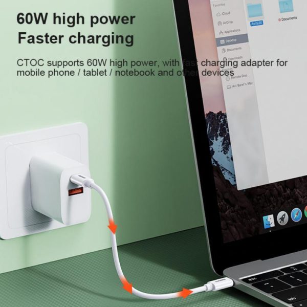 Iphone60W Fast Charge Data Cable Hidden Multifunctional Type-c 3-in-1 - Image 4