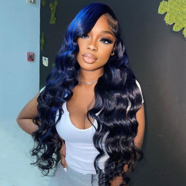 Highlight Body Wave Human Hair Lace Front Wig - Image 5