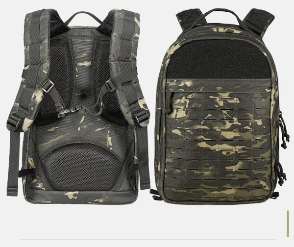 Outdoor Hiking Backpack Camouflage Army Fan Tactical Riding Bag - Image 5