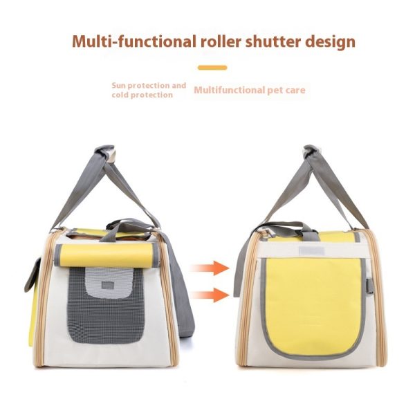 Portable Large Capacity Foldable Single Shoulder Pet Bag - Image 4