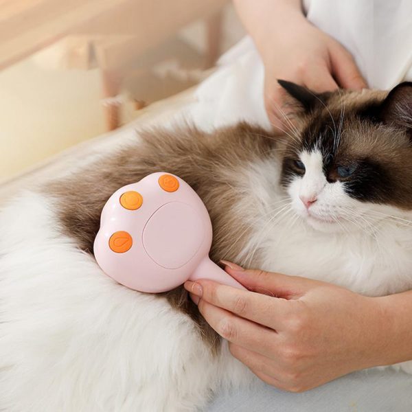 Cats Steamy Brush Dogs Steam Brush Electric Sprayer For Massage Pet Grooming Tool Shedding Electric Sprays Cats Massage Combs - Image 8