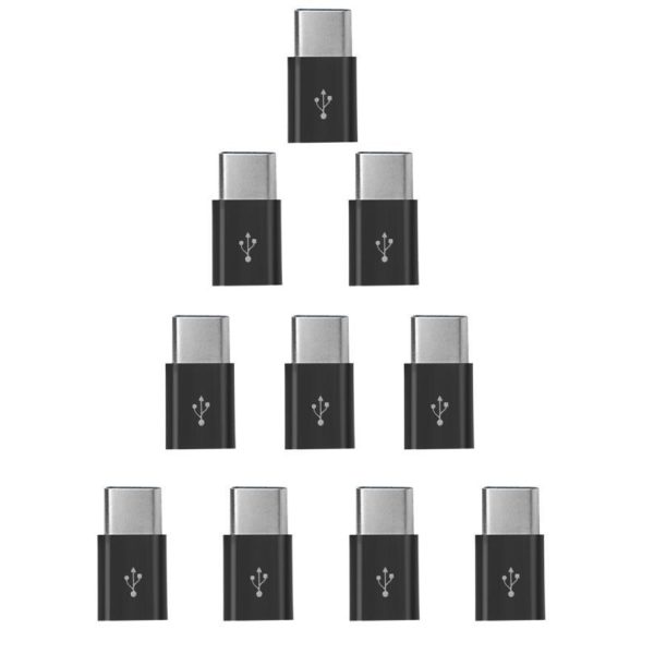 10PC USB-C Type-C To Micro USB Data Charging Adapter For And