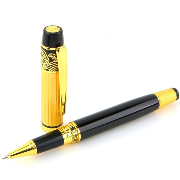 Patterned Orb Pen Metal Fountain Pen - Image 3