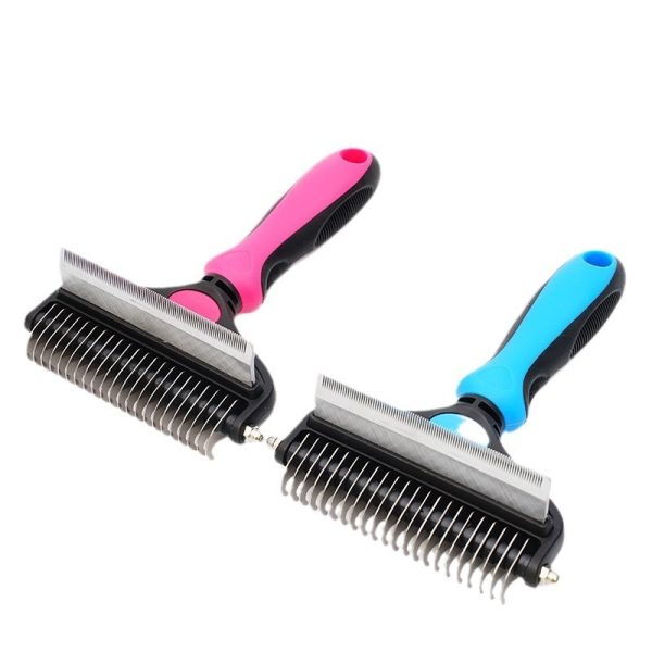 Pet Hair Unknotting Comb Thin Comb Two-in-one Beauty Products - Image 4