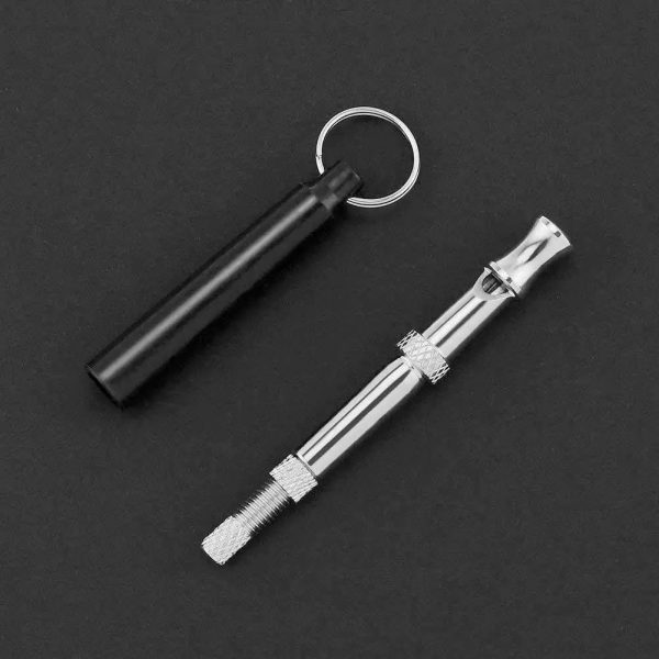 1PCS Dog Trainings Whistle Copper Ultrasonic Pet Dog Training Whistle Portable Keychain Whistle Adjustable Dog Flute Supplies - Image 9