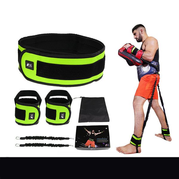 Leg Squat Boxing Combat Training Resistance Bands Fitness Combat Fighting Resistance Force Agility Workout Exercise Equipment - Image 4