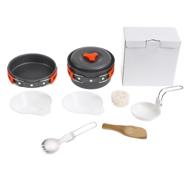 Outdoor cookware 1-2 people camping cookware set - Image 6