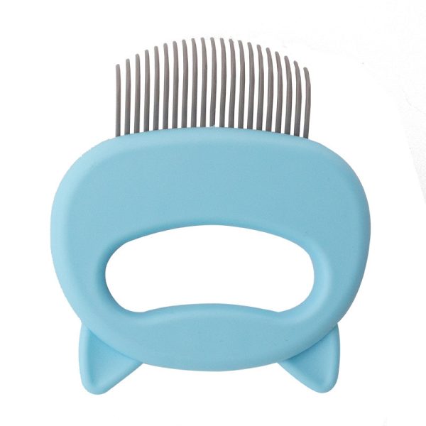 Pet Hair Removal Massaging Shell Comb - Image 6