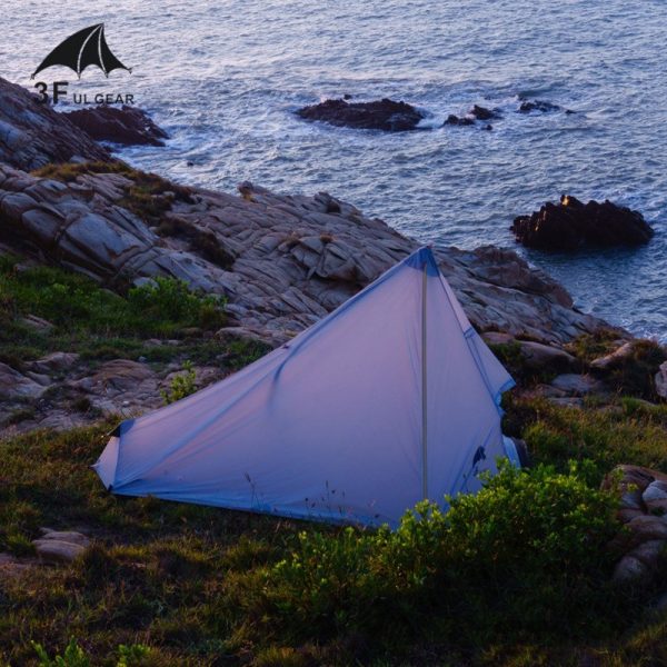 Silicon Coated Outdoor Camping Pyramid Tent - Image 4