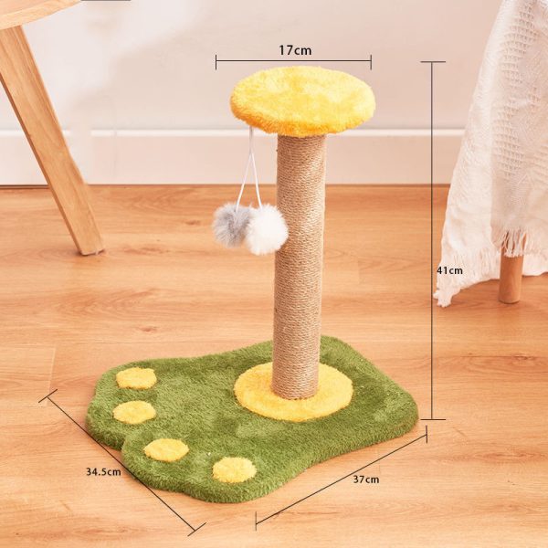 Cat Scratcher Sisal Vertical Durable Non-dandruff Anti-scratch Toy Cat Supplies - Image 8