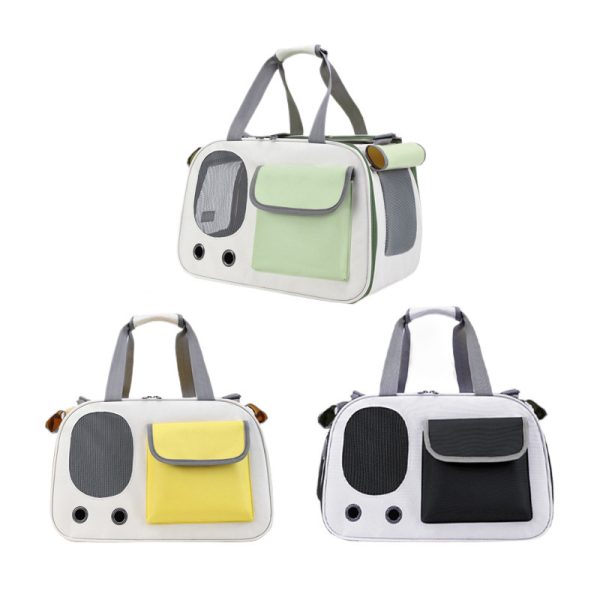 Portable Large Capacity Foldable Single Shoulder Pet Bag - Image 5